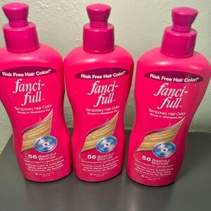 Fanci-Full Temporary Hair Color‎ 56 Bashful Blonde 3 bottles 9 oz each